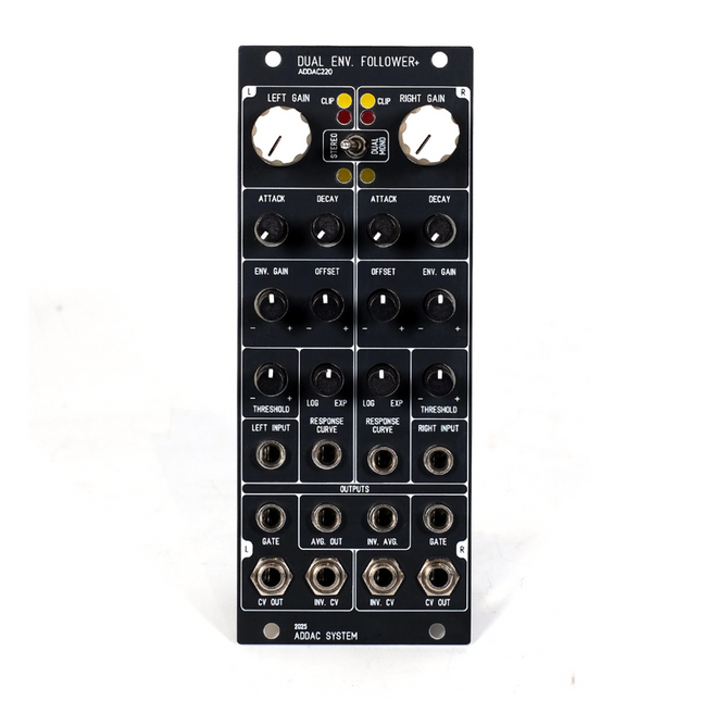 ADDAC System - ADDAC220 Dual Envelope Follower+