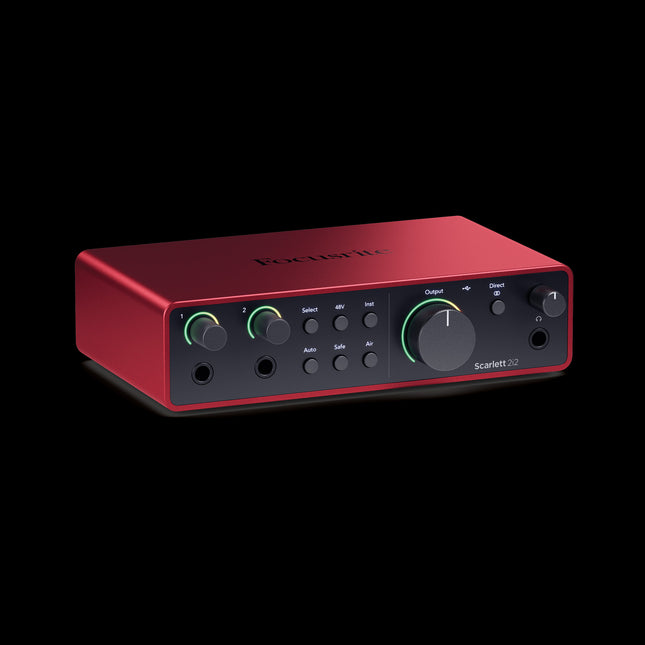 Focusrite - Scarlett 2i2 4th Gen USB Audio Interface