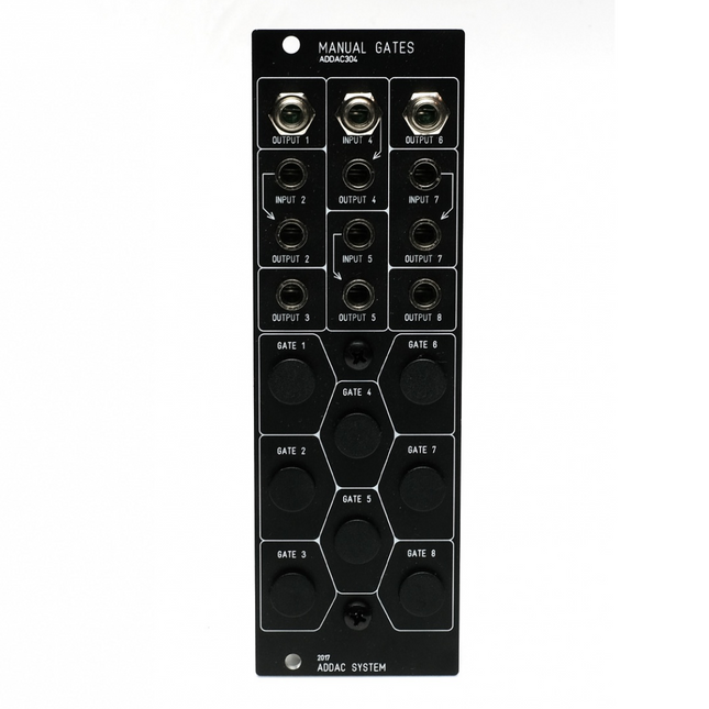 ADDAC System - ADDAC304 Manual Gates