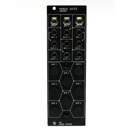 ADDAC System - ADDAC304 Manual Gates