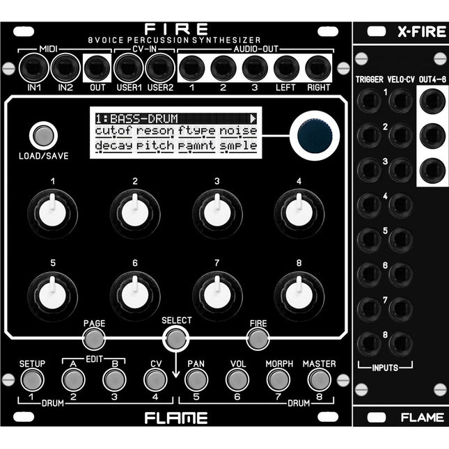 Flame - Fire Drum Synth Module