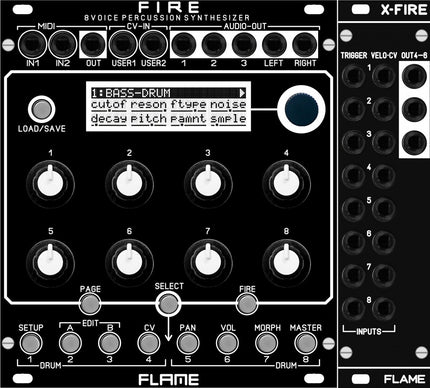 Flame - Fire Drum Synth Module