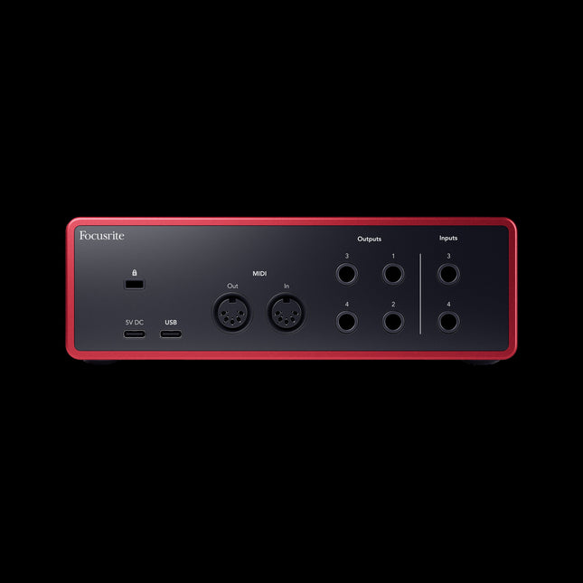 Focusrite - Scarlett 4i4 4th Gen USB Audio Interface