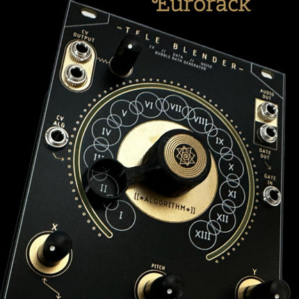 Front panel for Error Instruments Tele Blender for Eurorack modular synthesizers sold at Noisebug synth shop