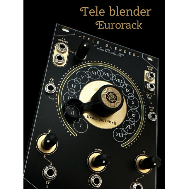 Front panel for Error Instruments Tele Blender for Eurorack modular synthesizers sold at Noisebug synth shop