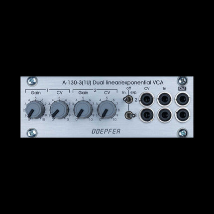 Doepfer - A-130-3 1U Dual Linear/Exponential VCA