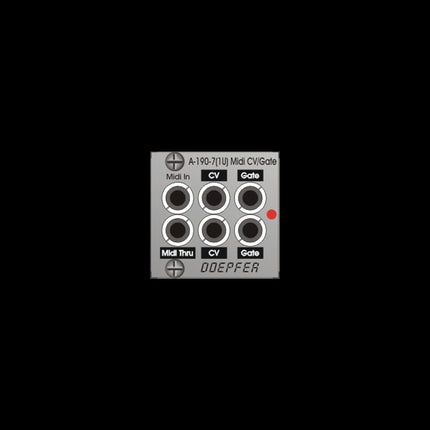 Doepfer - A-190-7 1U Micro Midi CV/Gate Interface