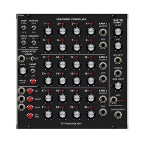 Synthesizers.com Q119A - Quad-Width Sequential Controller