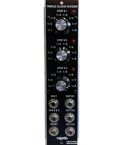 Lower West Side Studio - Yusynth Triple Clock Divider