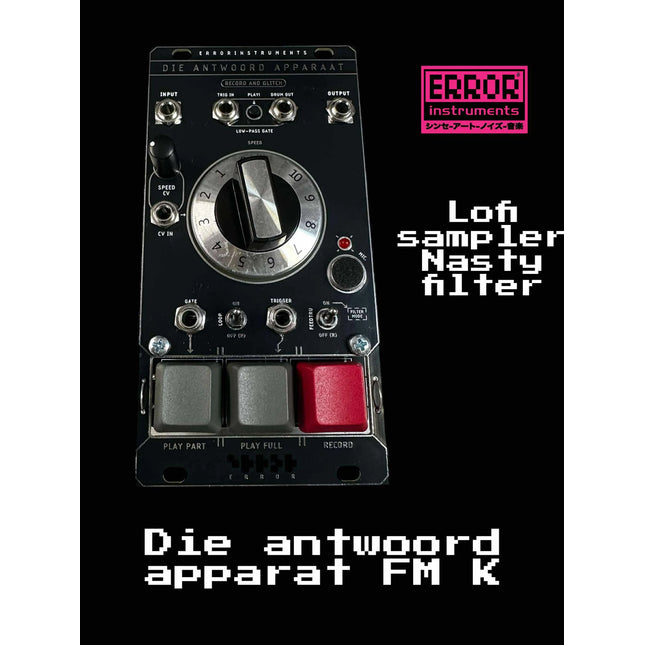 Error Instruments - Die Antwoord Apparaat [Eurorack]