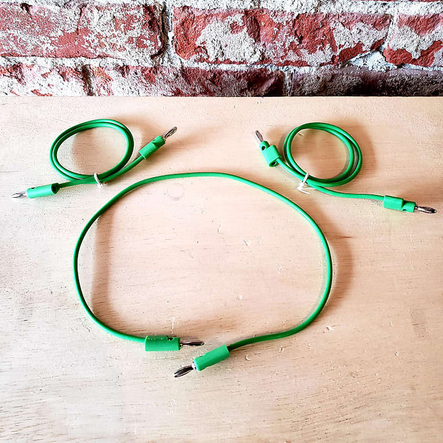 Buchla - Green 20" Banana Cable (QTY.1)
