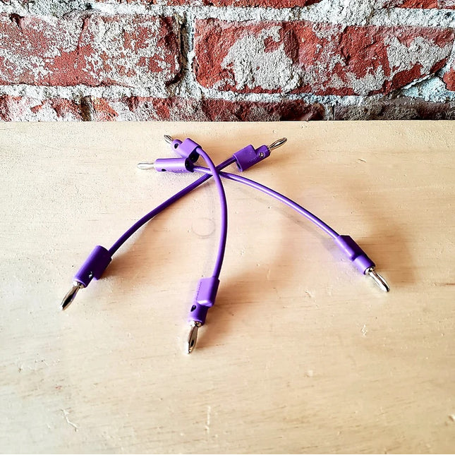 Buchla - Violet 5" Banana Cable (QTY.1)
