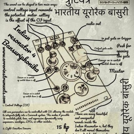 Error Instruments - Indian Resonator mk4 Bansuriphonika
