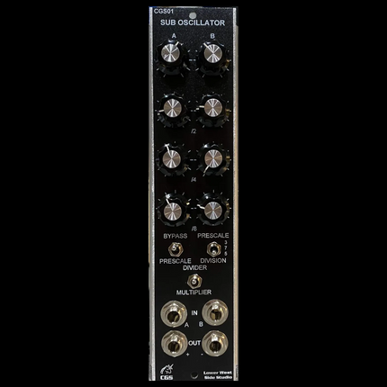 Lower West Side Studio - CGS01 Sub Oscillator / Harmonic Sequencer [5U]