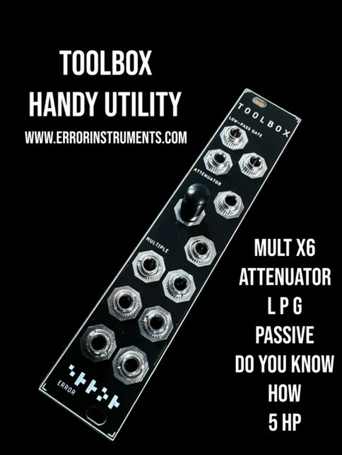 Error Instruments - Toolbox