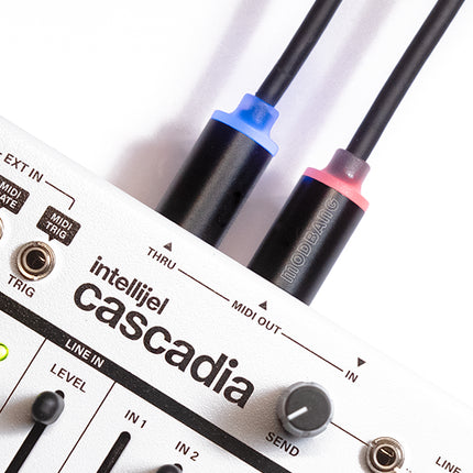 Modbang - Luma Noir MIDI Cable (Blue/Red)