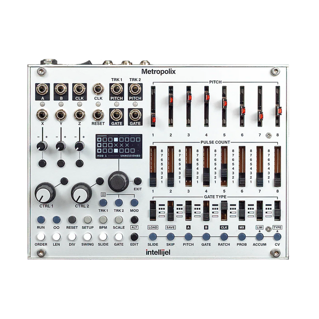 Intellijel - Metropolix Solo Desktop Multi-track Performance MIDI/CV Sequencer