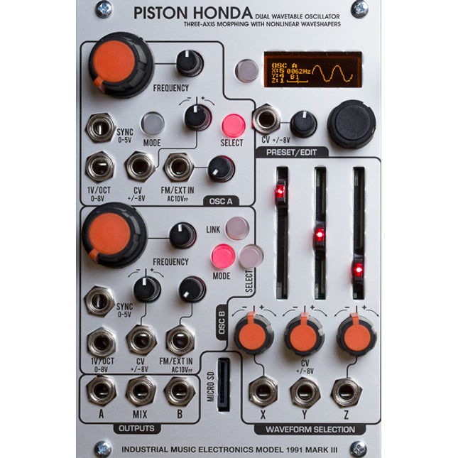 Industrial Music Electronics - Model 1991 Piston Honda mk iii