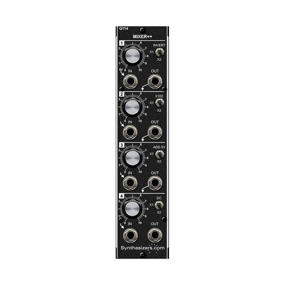 Synthesizers.com - Q114 Mixer++