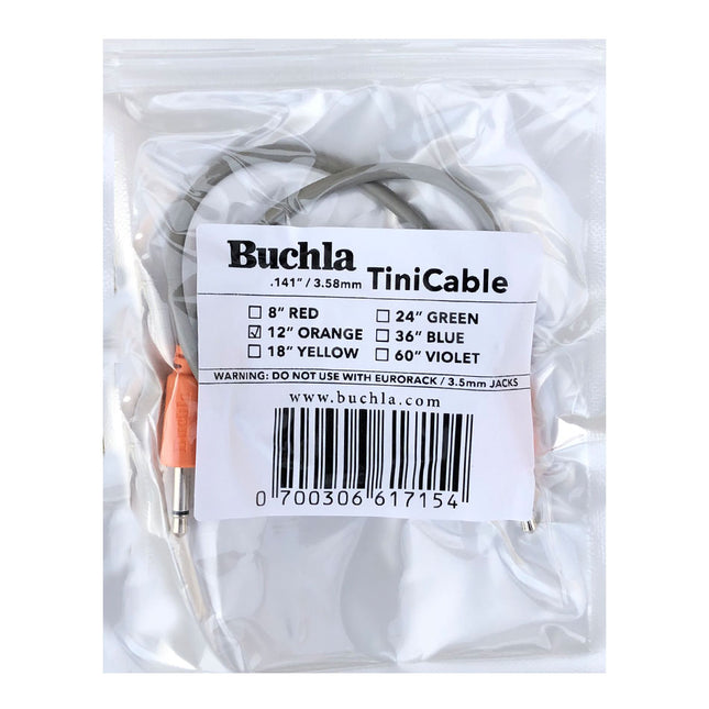 Buchla - TiniCable (12″ ORANGE)