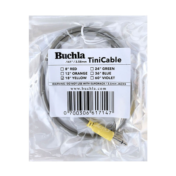 Buchla - TiniCable (18″ YELLOW)