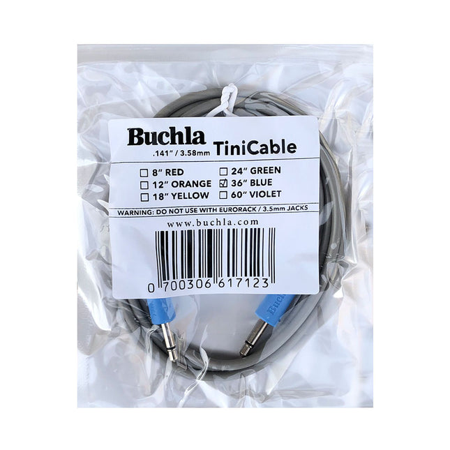Buchla - TiniCable (36″ BLUE)
