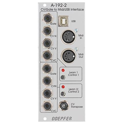 Doepfer - A-192-2 Dual CV/Gate to Midi/USB Interface