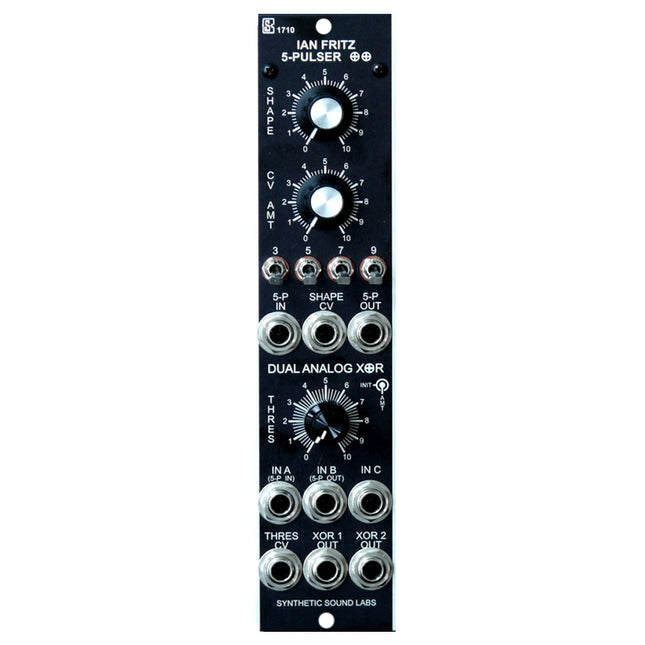 Synthetic Sound Labs Model 1710 - 5-Pulser/Dual Analog XOR