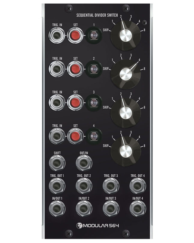 Moon Modular - 564 V2: Quad Sequential Switch