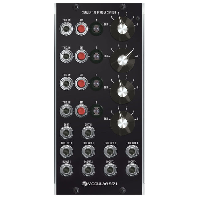 Moon Modular - 564 V2: Quad Sequential Switch