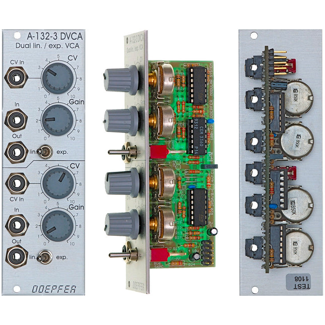 Doepfer - A-132-3V: Dual Linear/Exponential VCA