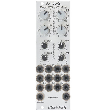 Doepfer - a-135-2: Quad VCA / Voltage Controller Mixer