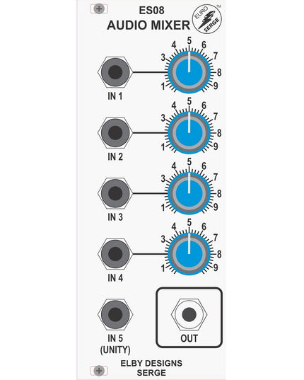 Elby Designs - ES08 Audio Mixer (Banana Format)