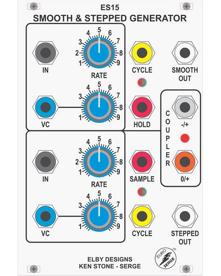 Elby Designs - ES15 Smooth and Stepped (Banana Format) Generator