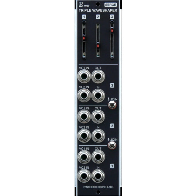 Synthetic Sound Labs Model 1050 - Serge Triple Waveshaper