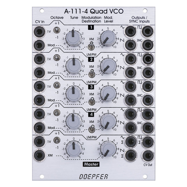 Doepfer - A-111-4: Quad Precision VCO