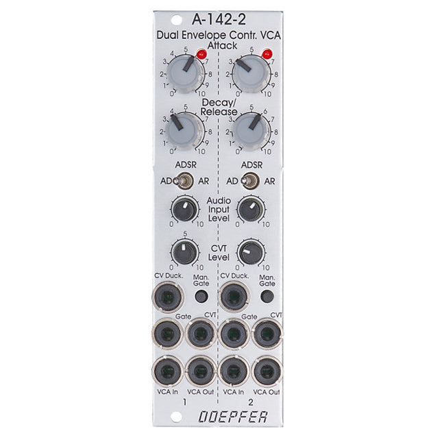 Doepfer - A-142-2: Dual Envelope Controlled VCA [CLEARANCE]