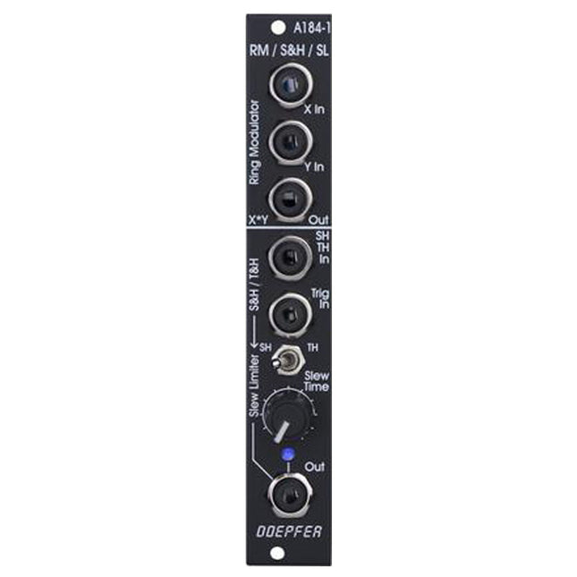 [DISCONTINUED] Doepfer - A-184-1V: Ring Modulator / S&H/T&H / Slew Limiter Combo