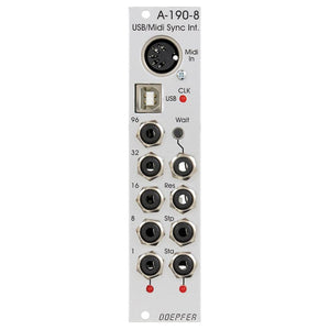 Doepfer - A-190-8: USB/Midi-to-Sync Interface