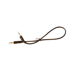 Doepfer - Black Eurorack Patch Cable: 30cm