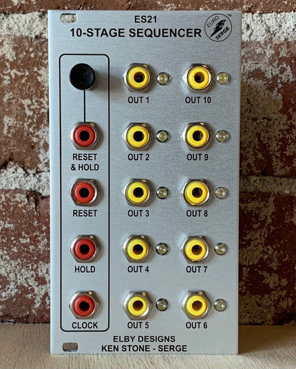 Elby Designs - ES21 10 Stage Sequencer (Banana Format)