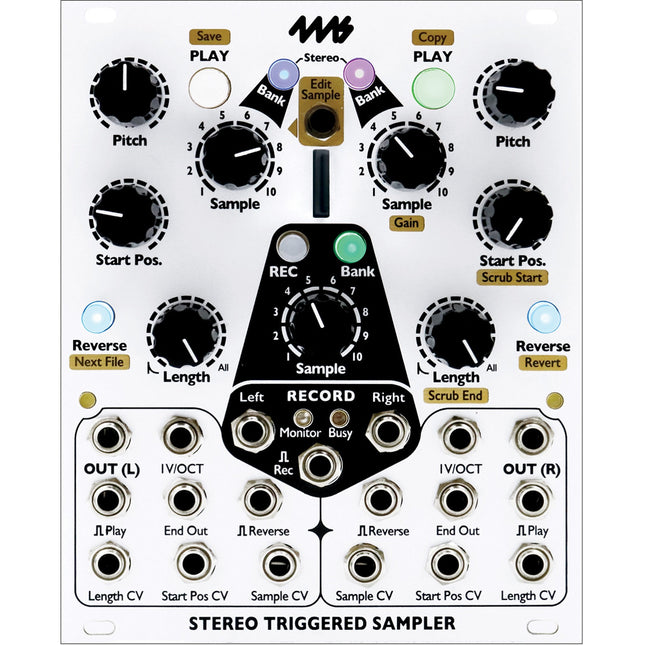 4ms - Stereo Triggered Sampler [STS]